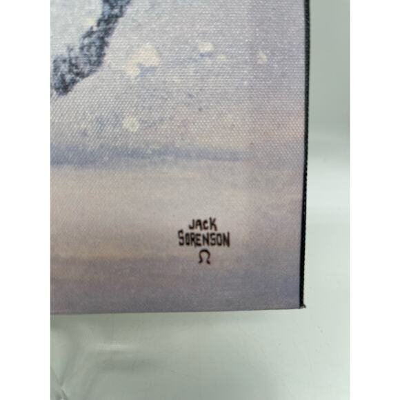 Jack Sorenson Santa's Big Ride & Christmas Rush Canvas Prints 12x12 - Picture 4 of 8